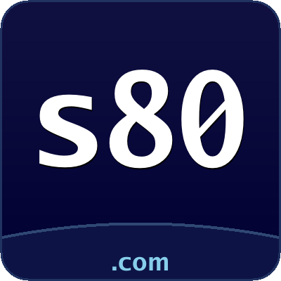 Logotipo dourado da S80 Brasa